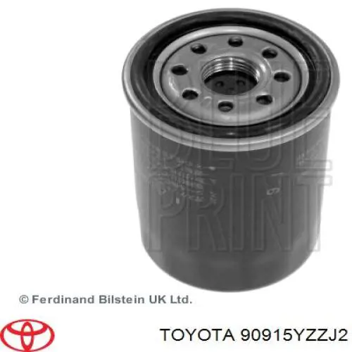 Фильтр масла Toyota 90915YZZJ2