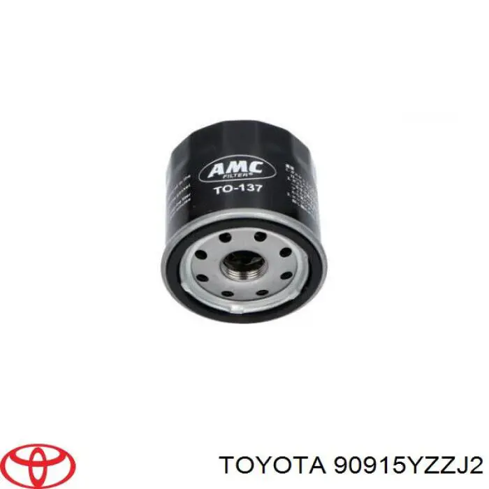 90915YZZJ2 Toyota Масляный фильтр двигателя