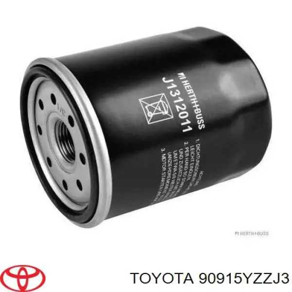 Купить 90915YZZJ3 Toyota Фильтр центробежный очистки масла