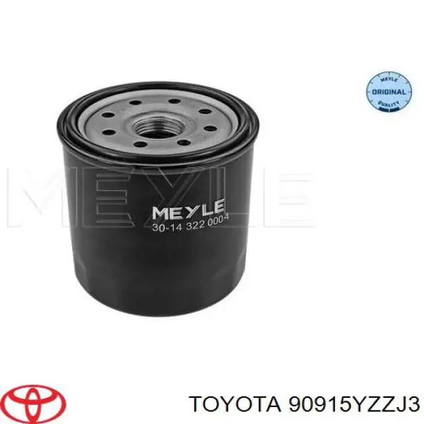 Масляный фильтр 90915YZZJ3 Toyota