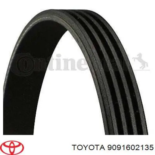 Correa trapezoidal 9091602135 Toyota