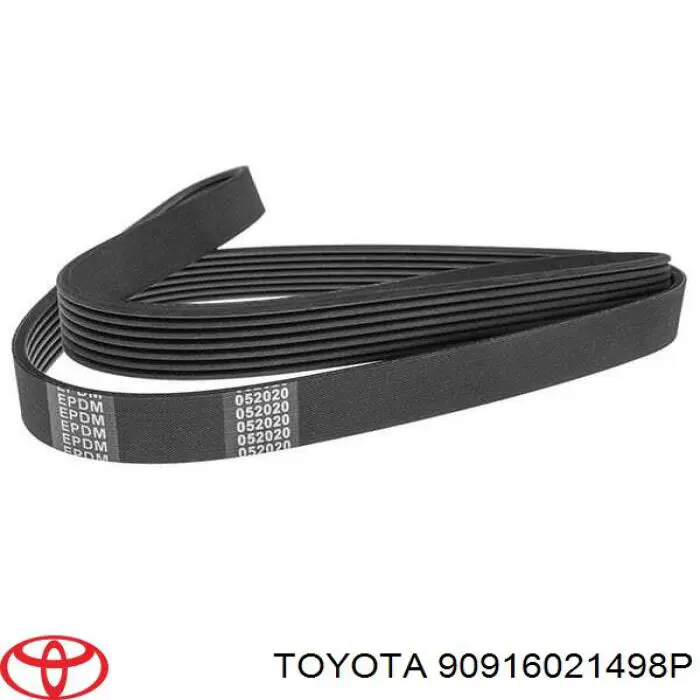 90916021498P Toyota ремень генератора