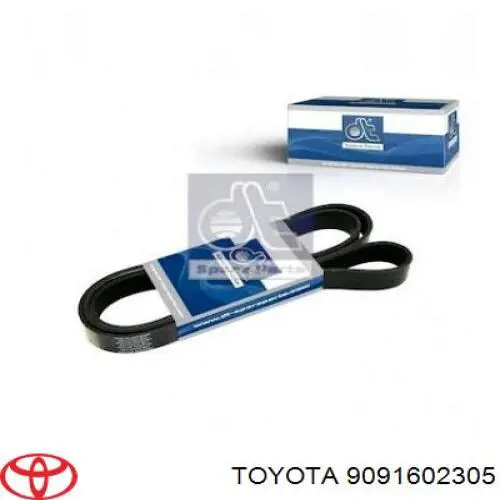 Ремень генератора 9091602305 Toyota