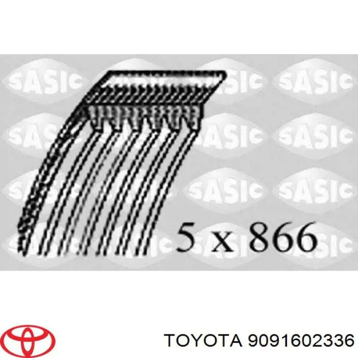 Ремень генератора 9091602336 Toyota