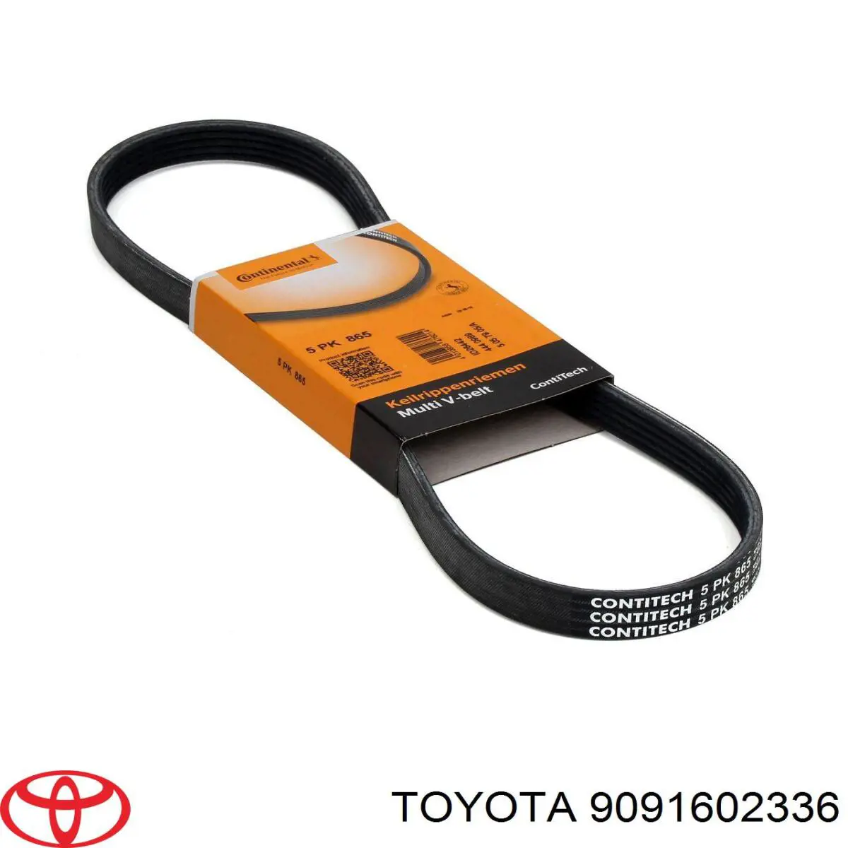Ремень кондиционера Toyota 9091602336