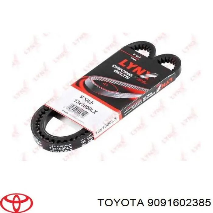 9091602385 Toyota correia dos conjuntos de transmissão