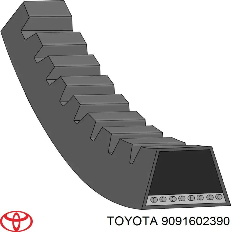 9091602390 Toyota ремень генератора