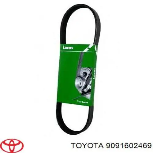 Ремень генератора 9091602469 Toyota