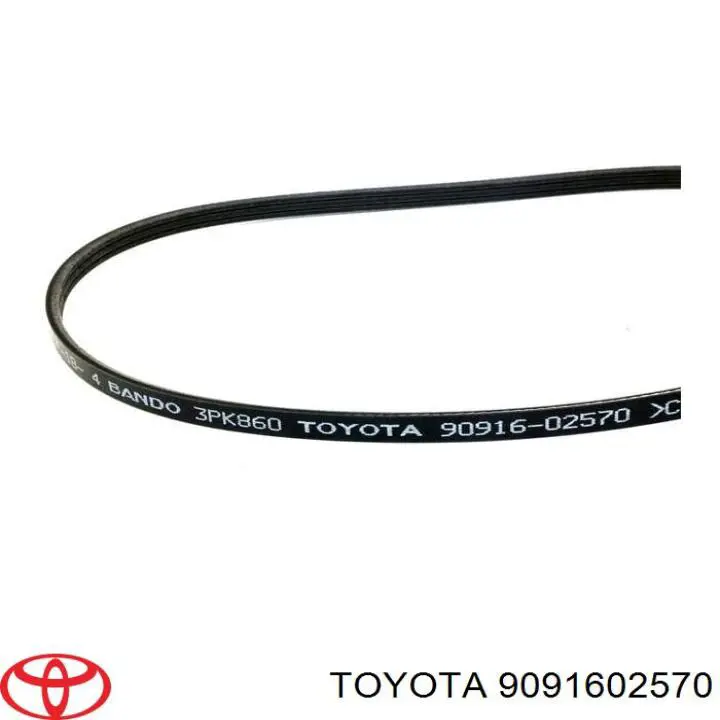 9091602570 Toyota ремень генератора