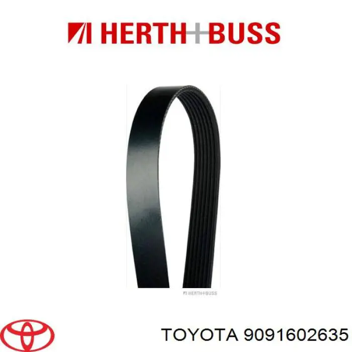 Клиновый ремень Toyota 9091602635 цена, от 19.96 USD