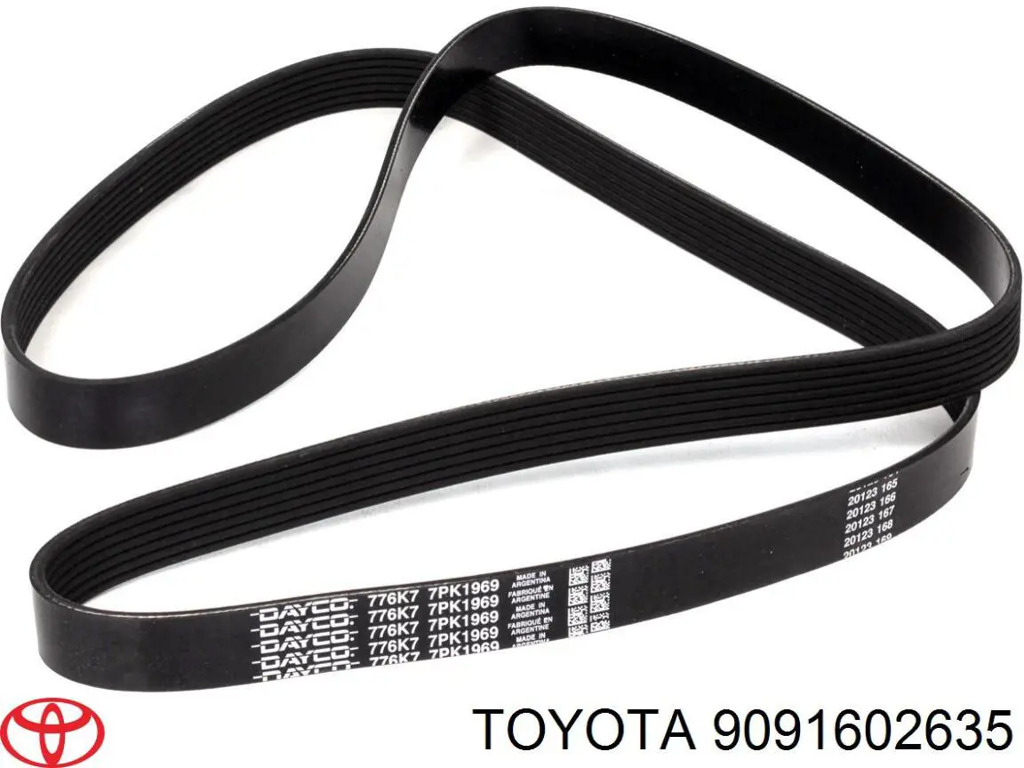 Купить 9091602635 Toyota Ремень генератора
