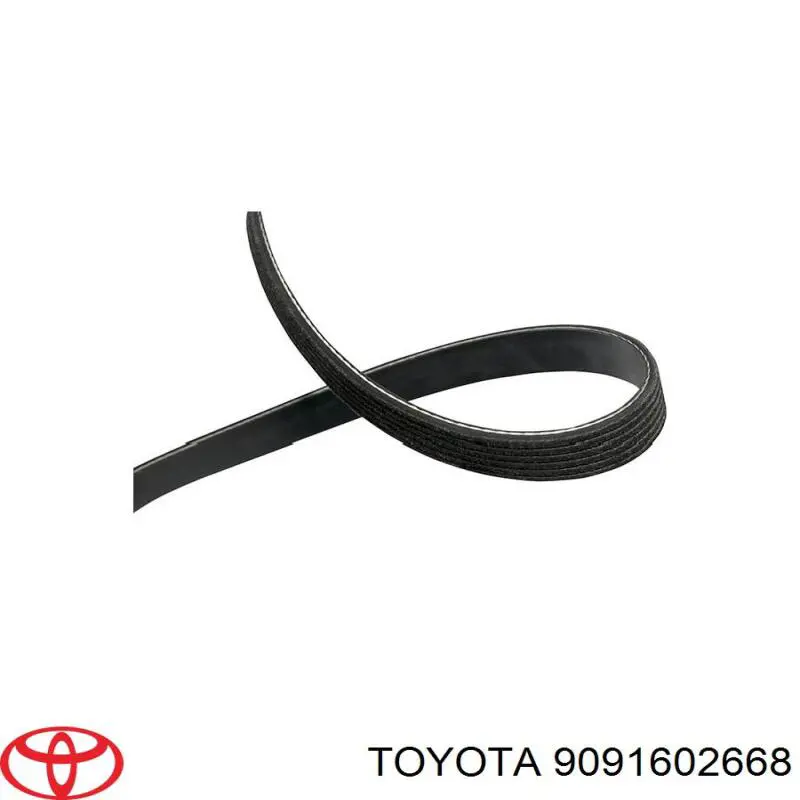 Ремень генератора 9091602668 Toyota