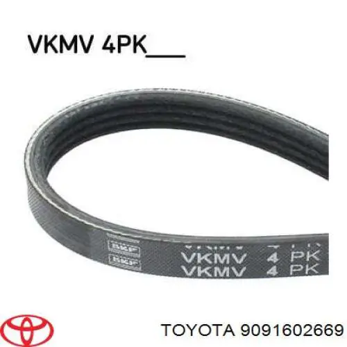 Клиновый ремень Toyota 9091602669 цена, от 6.11 USD
