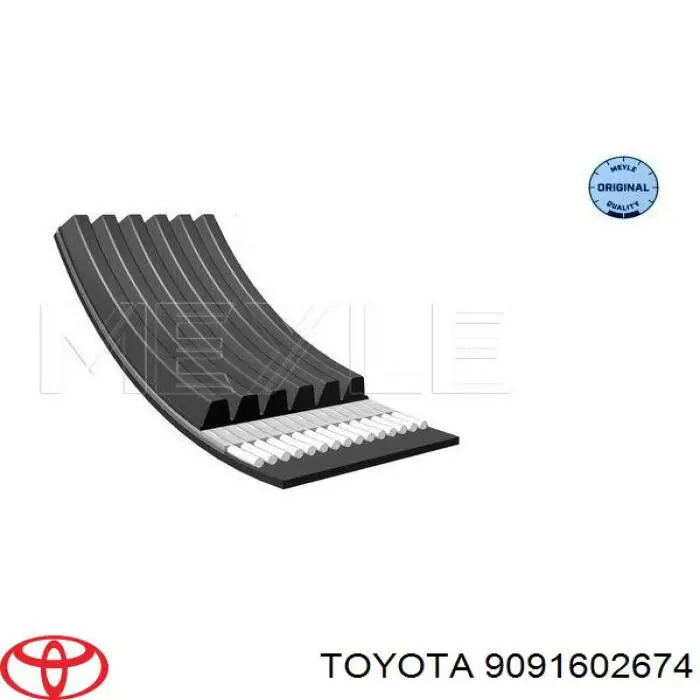 Correa trapezoidal 9091602674 Toyota