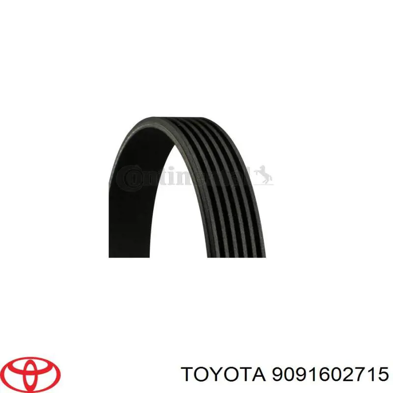 9091602715 Toyota Поликлиновый ремень