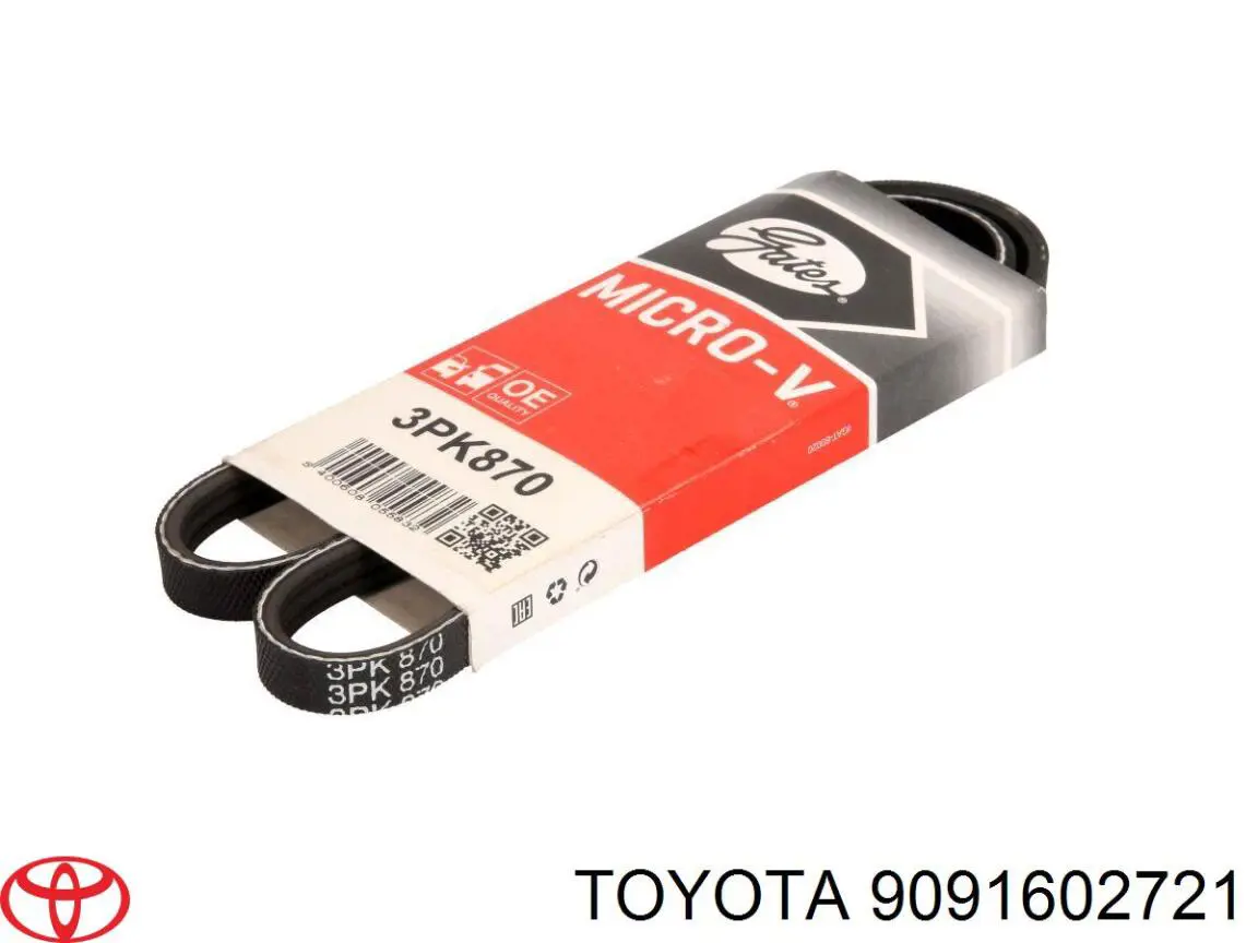 Купить 9091602721 Toyota Ремень генератора