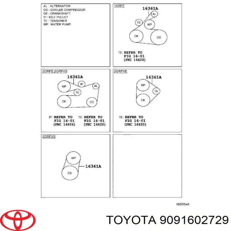 9091602729 Toyota 