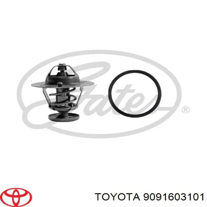 9091603101 Toyota термостат