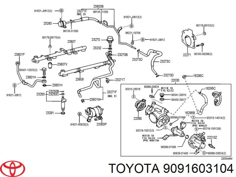 9091603104 Toyota 