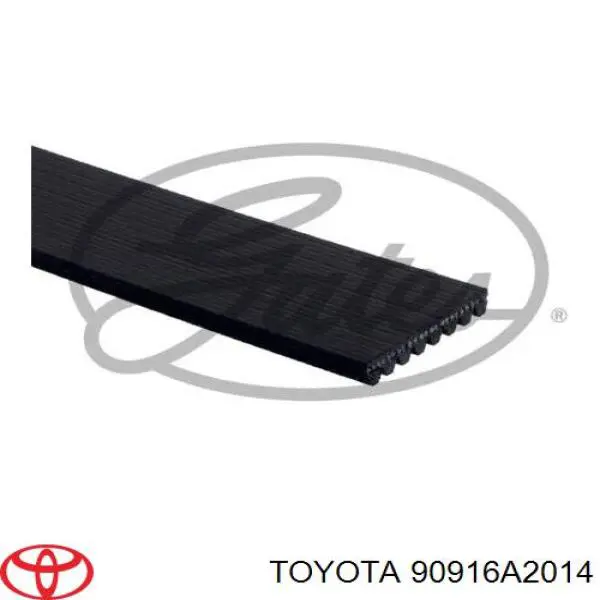 Correa trapezoidal 90916A2014 Toyota