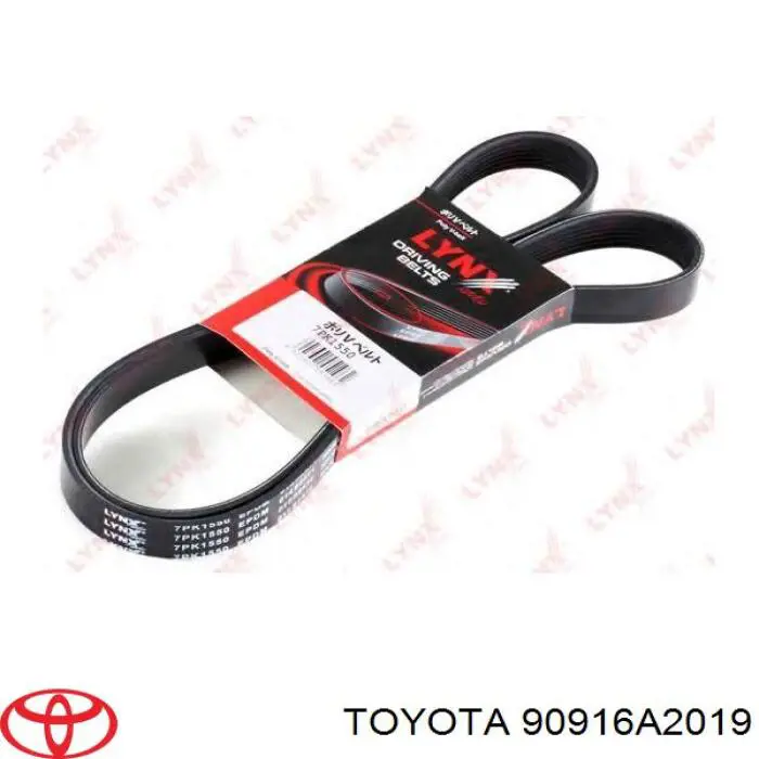 Купить 90916A2019 Toyota Ремень генератора