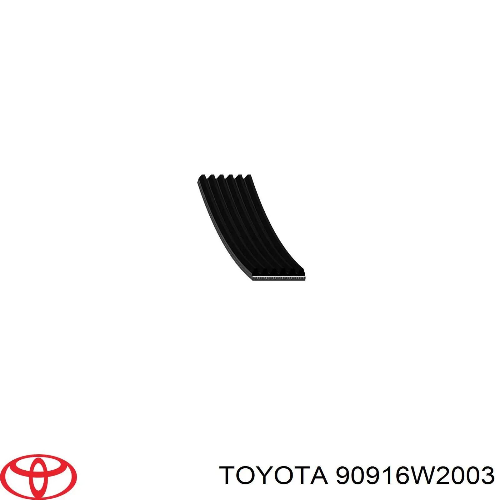 Клиновый ремень Toyota 90916W2003 цена, от 9.61 USD