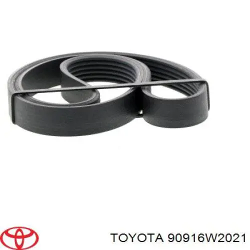 90916W2021 Toyota Поликлиновый ремень