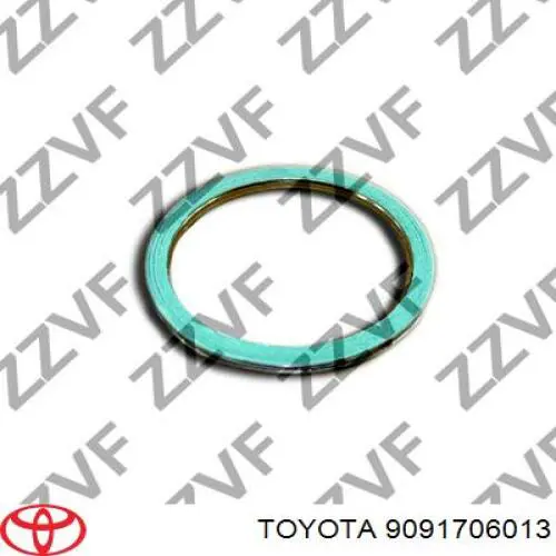 Прокладка глушителя монтажная на Toyota Camry V10