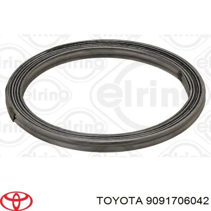 Кольцо приемной трубы глушителя уплотнительное Toyota 9091706042 цена, от 3.69 USD