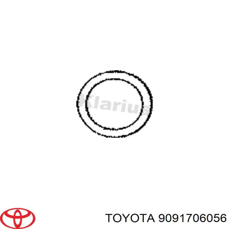 9091706056 Toyota Прокладка штанов