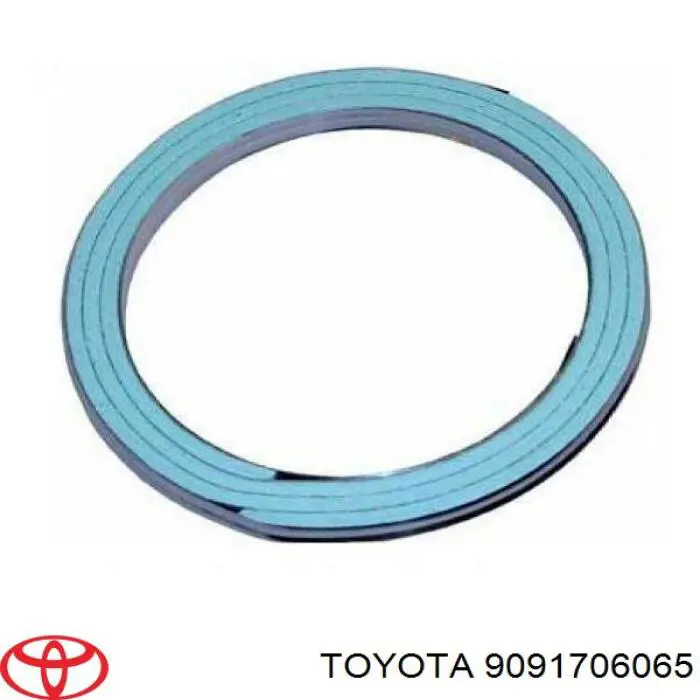 Купить 9091706065 Toyota Уплотнитель приемной трубы глушителя
