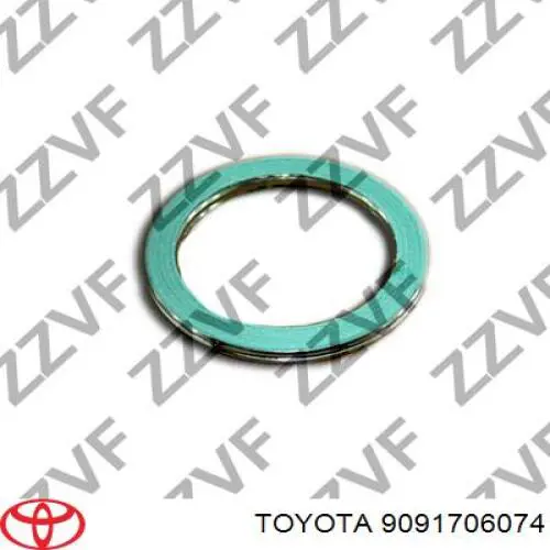 9091706074 Toyota кольцо приемной трубы глушителя