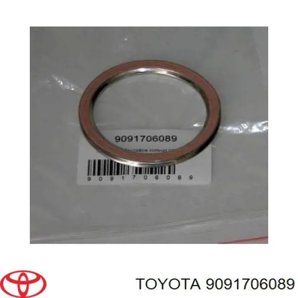 Прокладка приемной трубы глушителя Toyota 9091706089