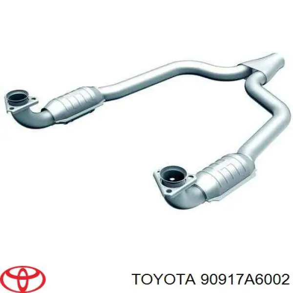 Прокладка приемной трубы Toyota 90917A6002