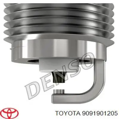 Bujía de encendido 9091901205 Toyota