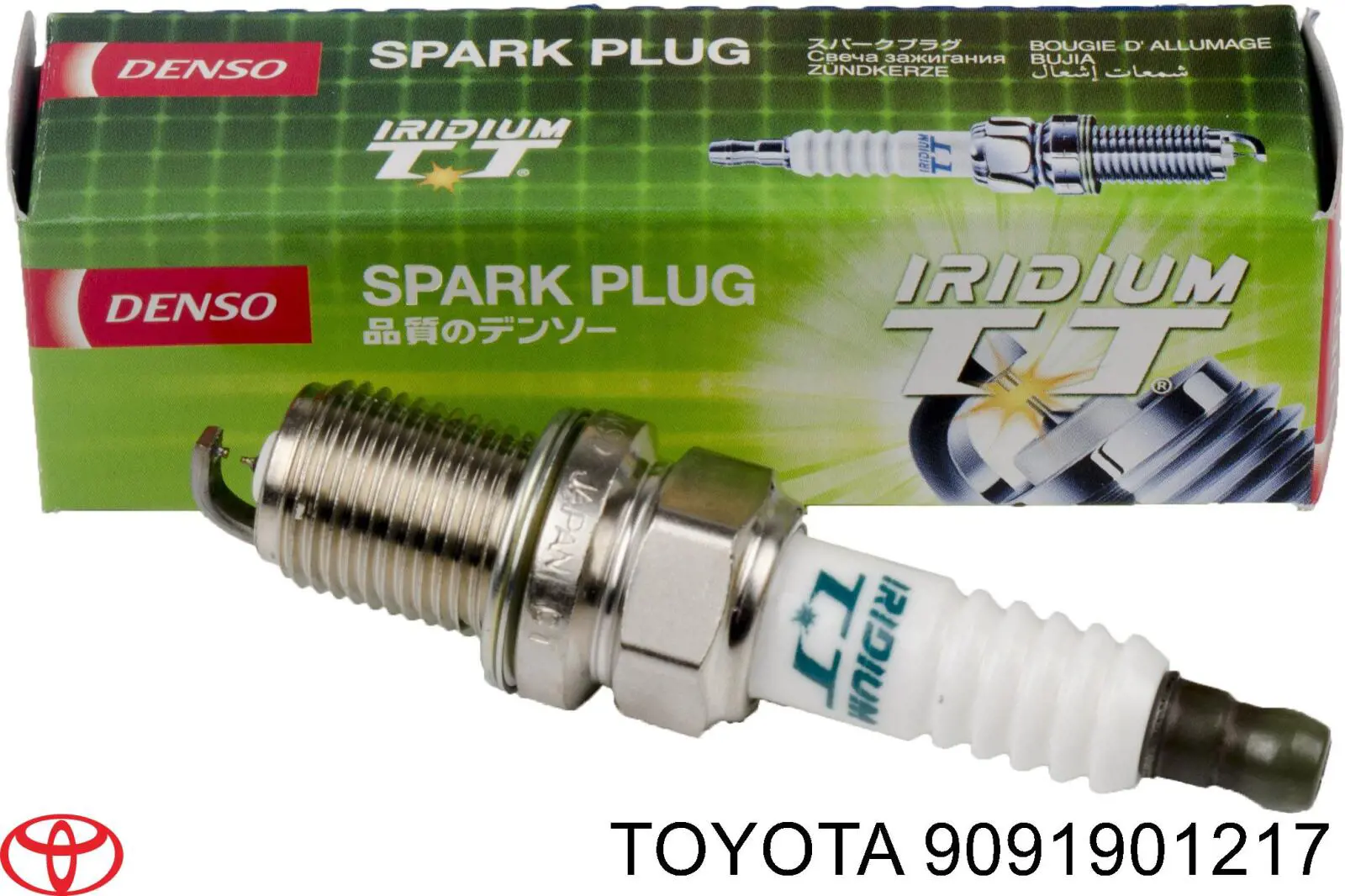 Свіча запалювання 9091901217 Toyota