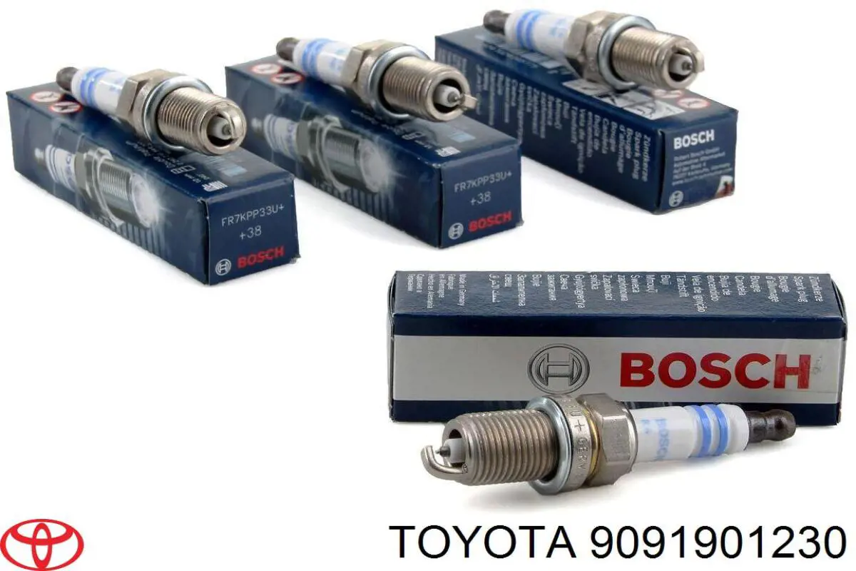 Vela de ignição 9091901230 Toyota