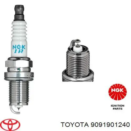 Bujía de encendido 9091901240 Toyota