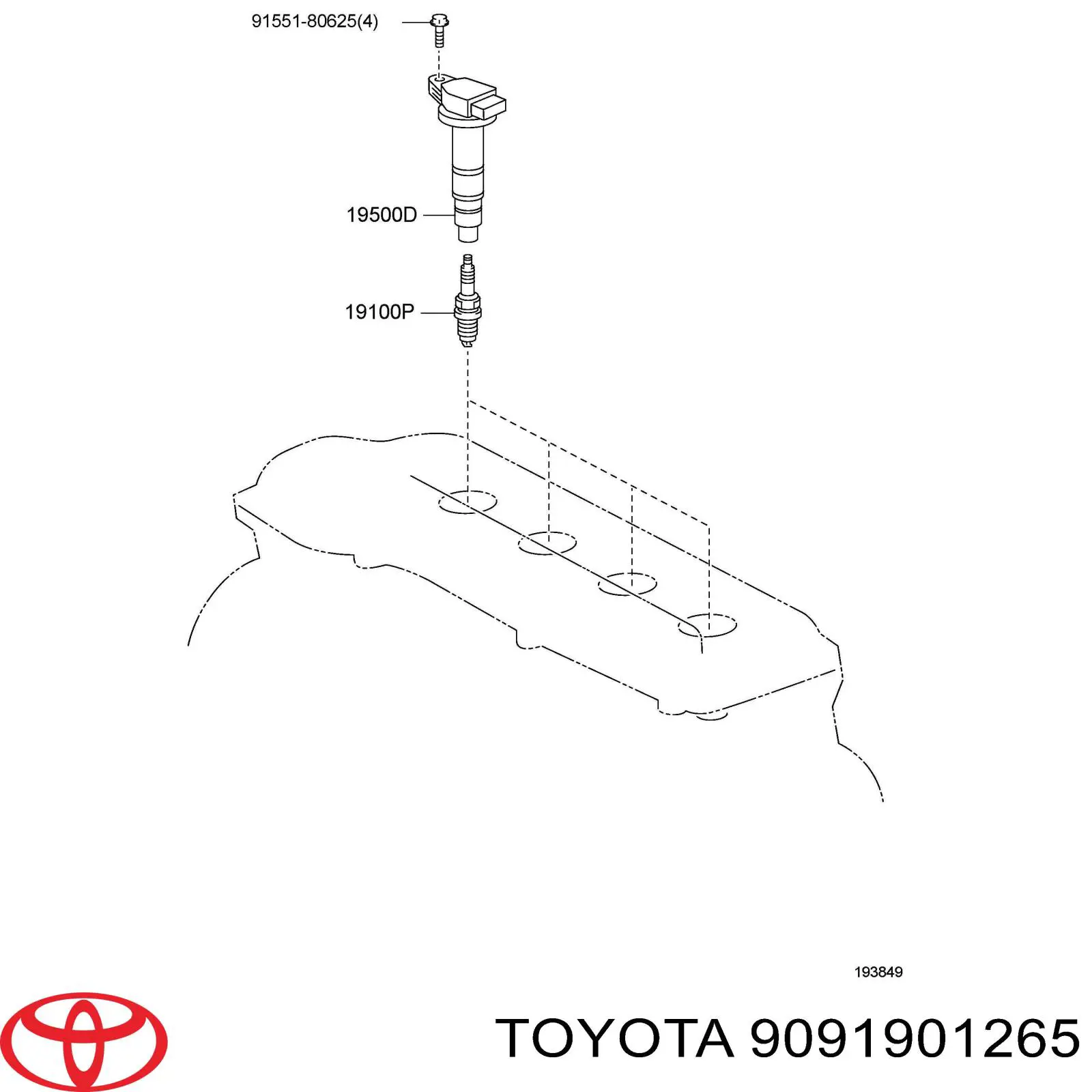 9091901265 Toyota