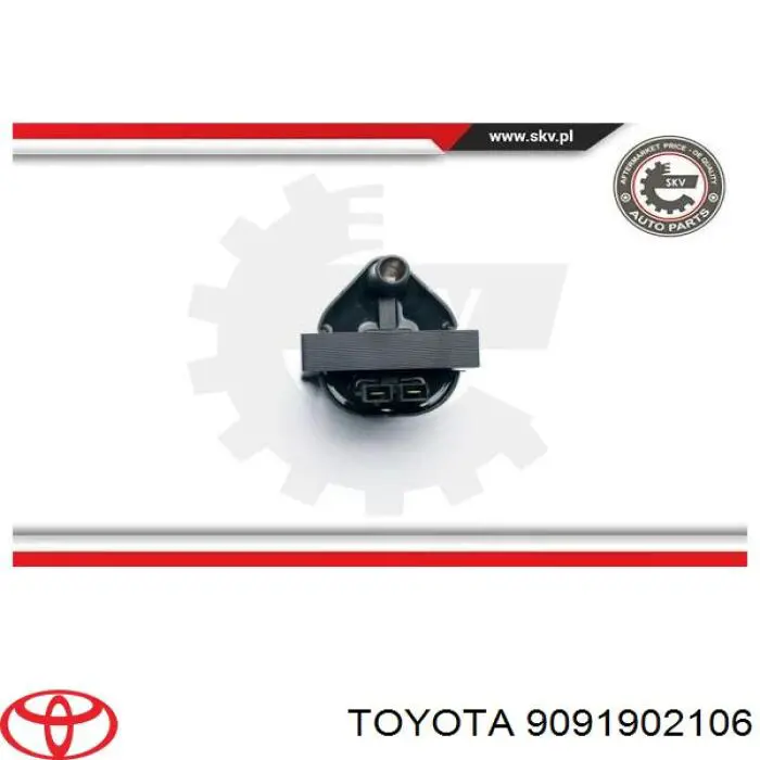 Купить 9091902106 Toyota Катушка зажигания