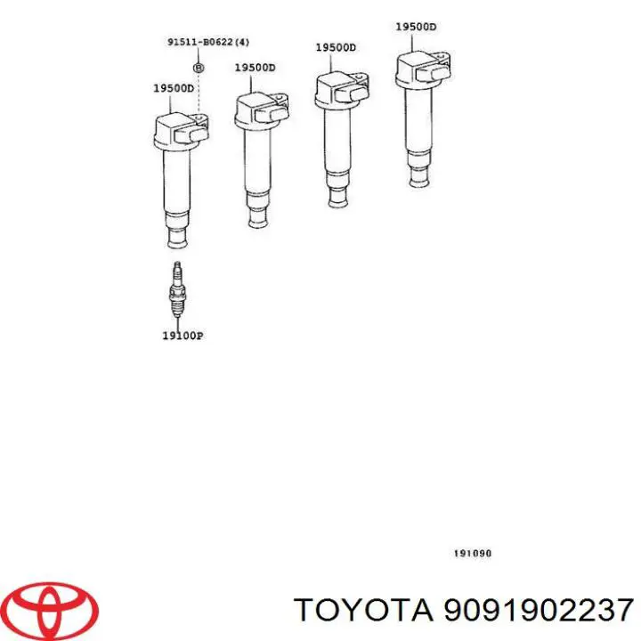 9091902237 Toyota