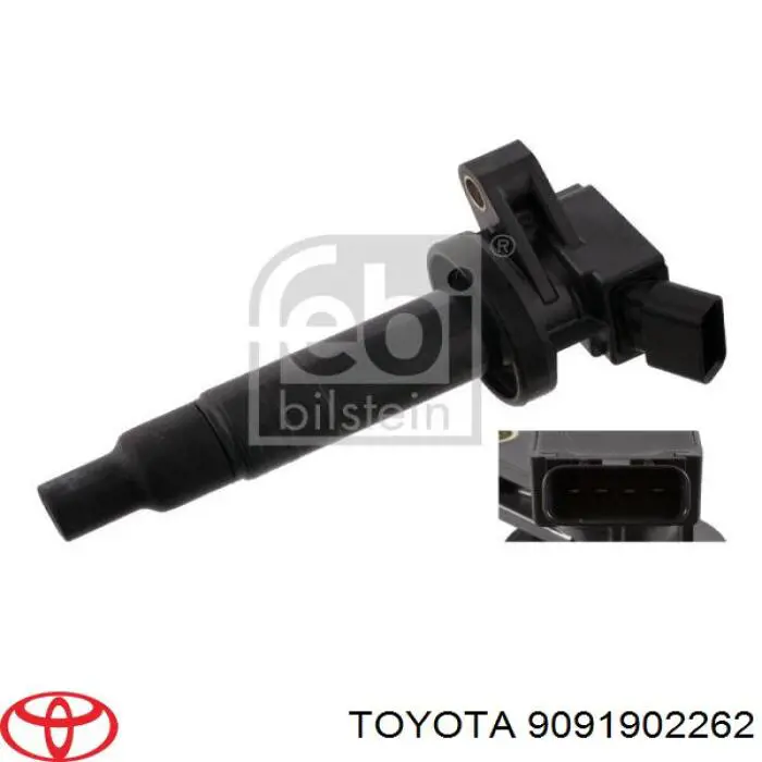Купить 9091902262 Toyota Катушка зажигания