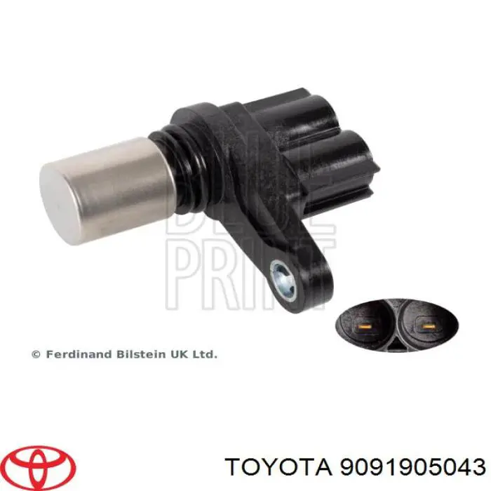 9091905043 Toyota sensor de posição (de revoluções de cambota)