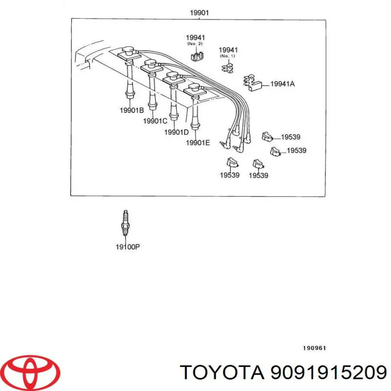 9091915209 Toyota 