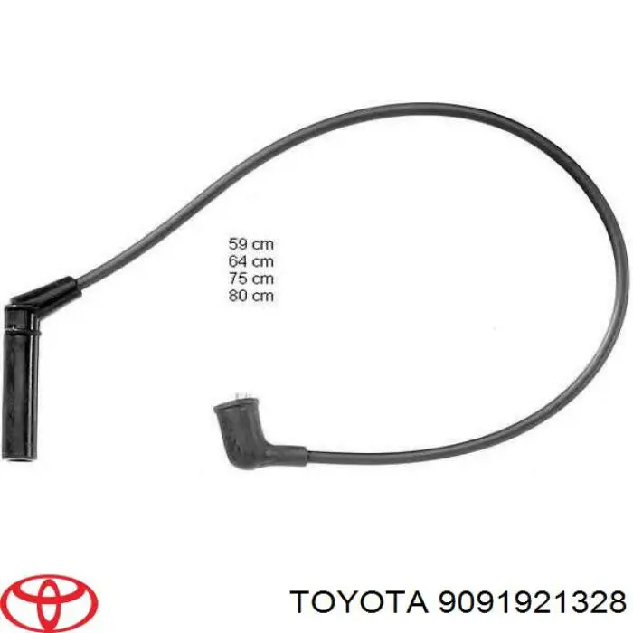 Высоковольтные провода 9091921328 Toyota