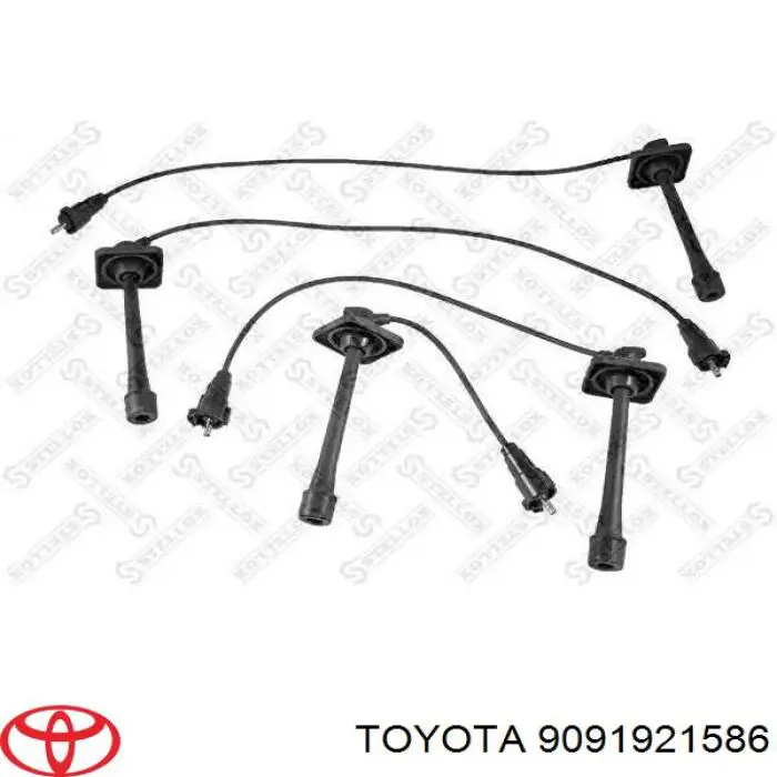 9091921586 Toyota высоковольтные провода