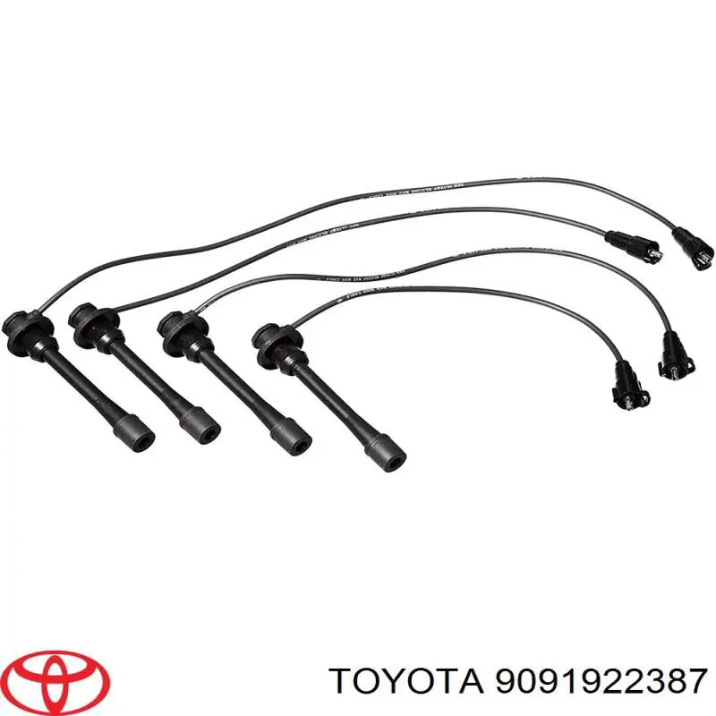 9091922387 Toyota высоковольтные провода