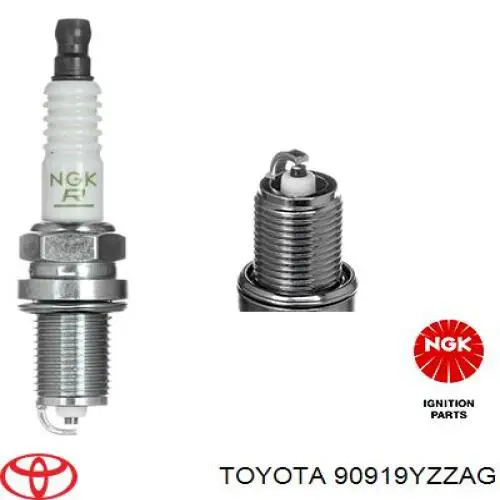 Свеча зажигания Toyota 90919YZZAG цена, от 3.26 USD