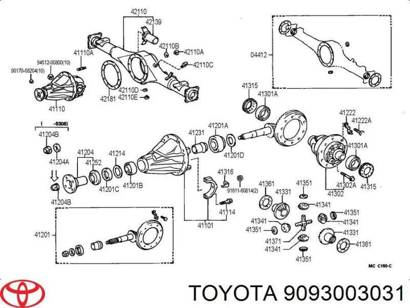 9093003031 Toyota/Lexus