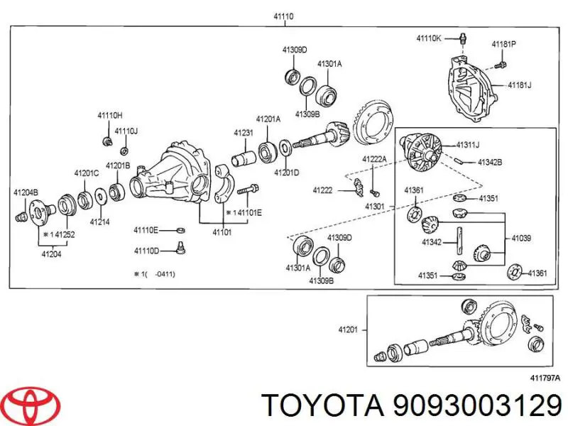 Купить 9093003129 Toyota 